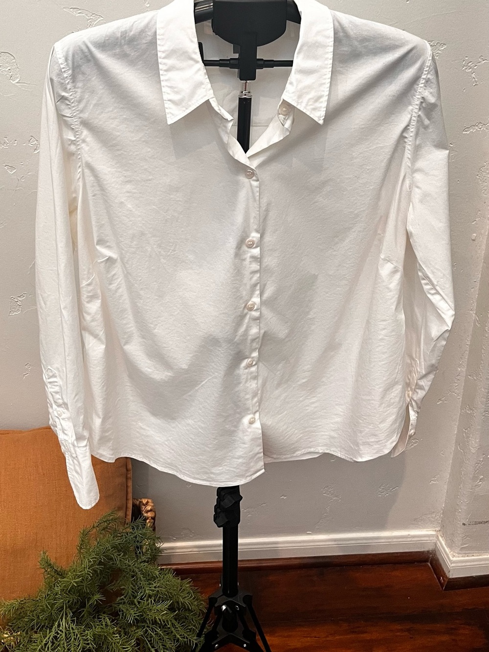 H&M White Oxford Women's Button-Down Shirt